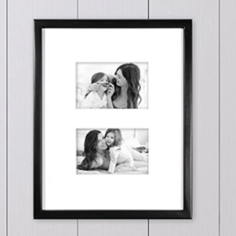 MCS Collage Frame 11x14” with 2 4x6” Mat Openings